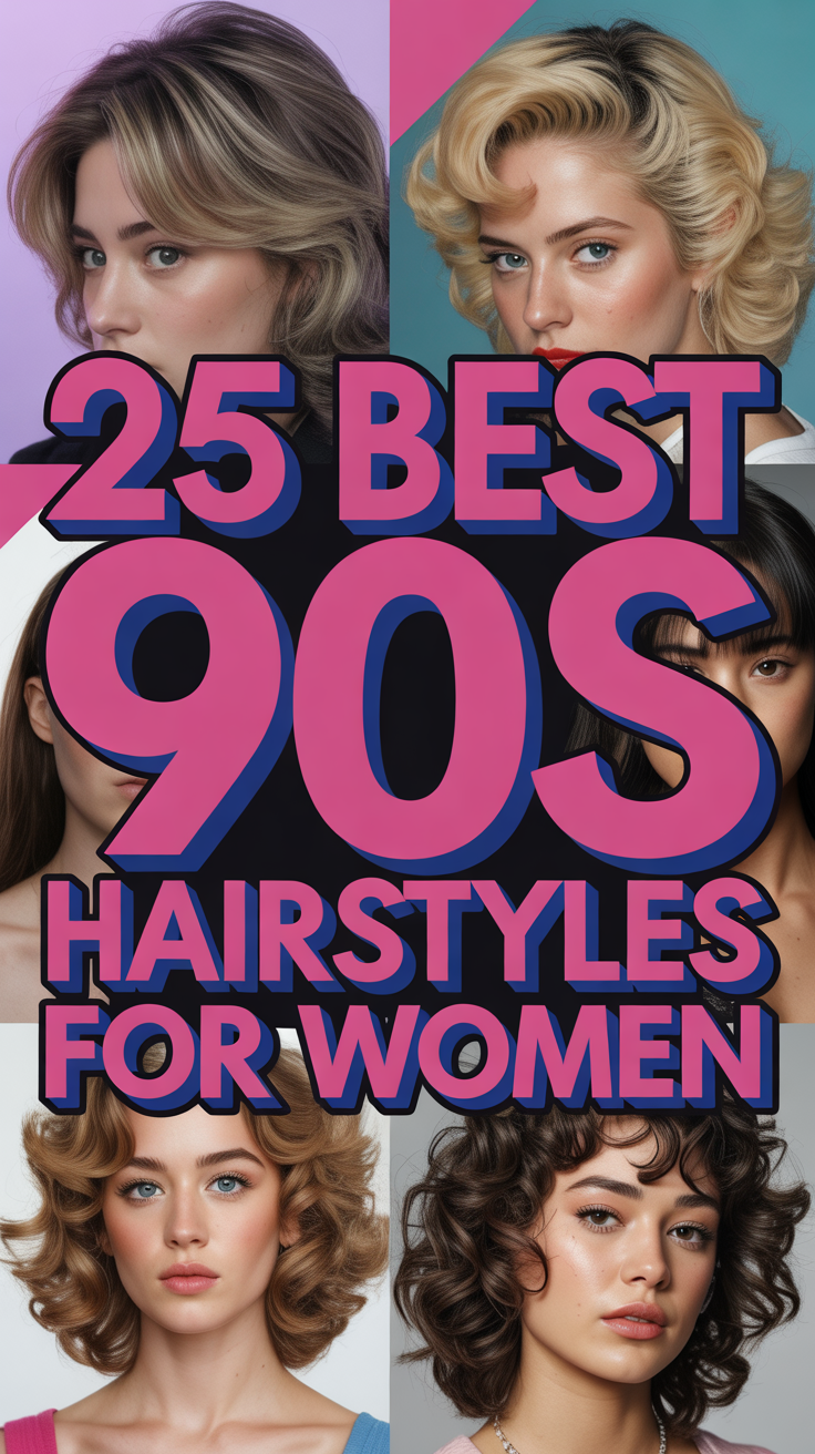 BEST 90s Hairstyles for Women