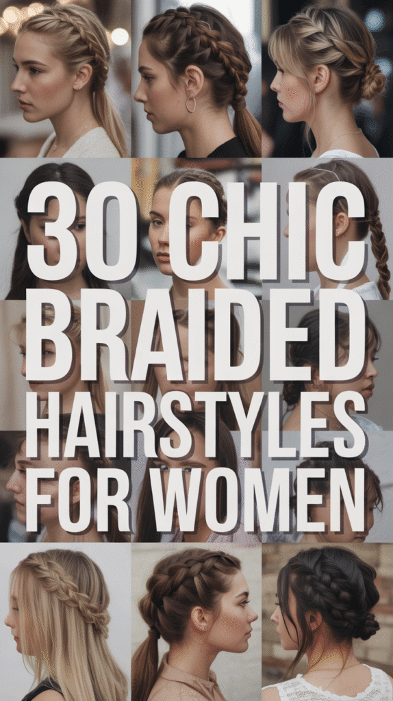 Chic Braided Hairstyles for Women