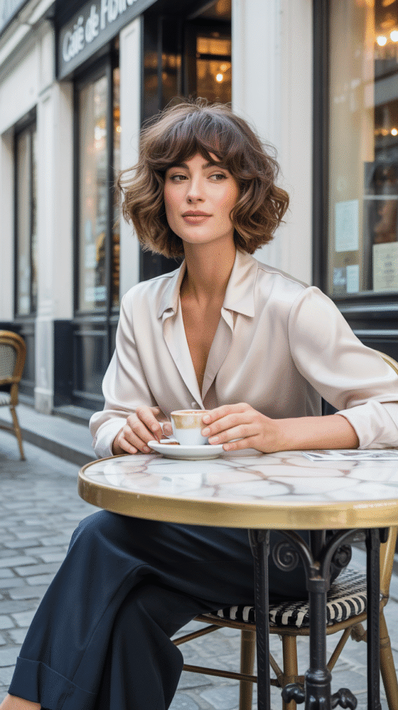 27 Best French Hairstyle Tutorials to Nail the Parisian Look 3 Tousled French Bob Styling
