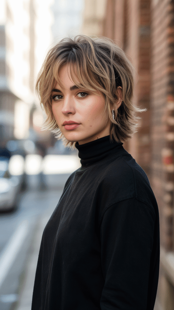 33 Easy French Hairstyles for Short Hair That Look Modern and Fresh 31 The Choppy Shag
