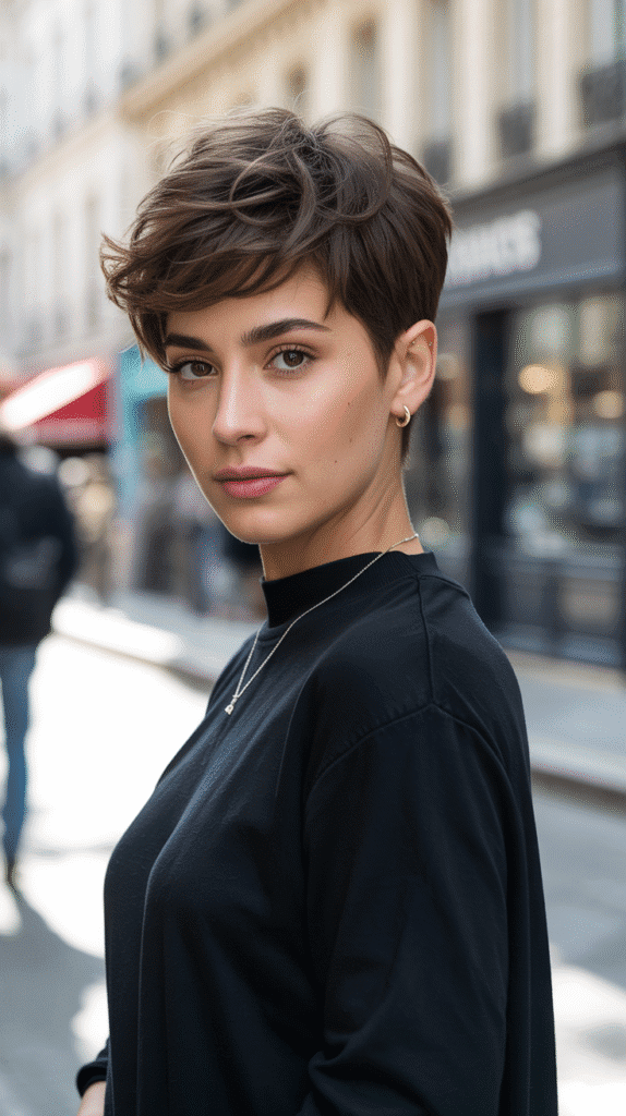 27 Best French Hairstyle Tutorials to Nail the Parisian Look 9 Textured French Pixie
