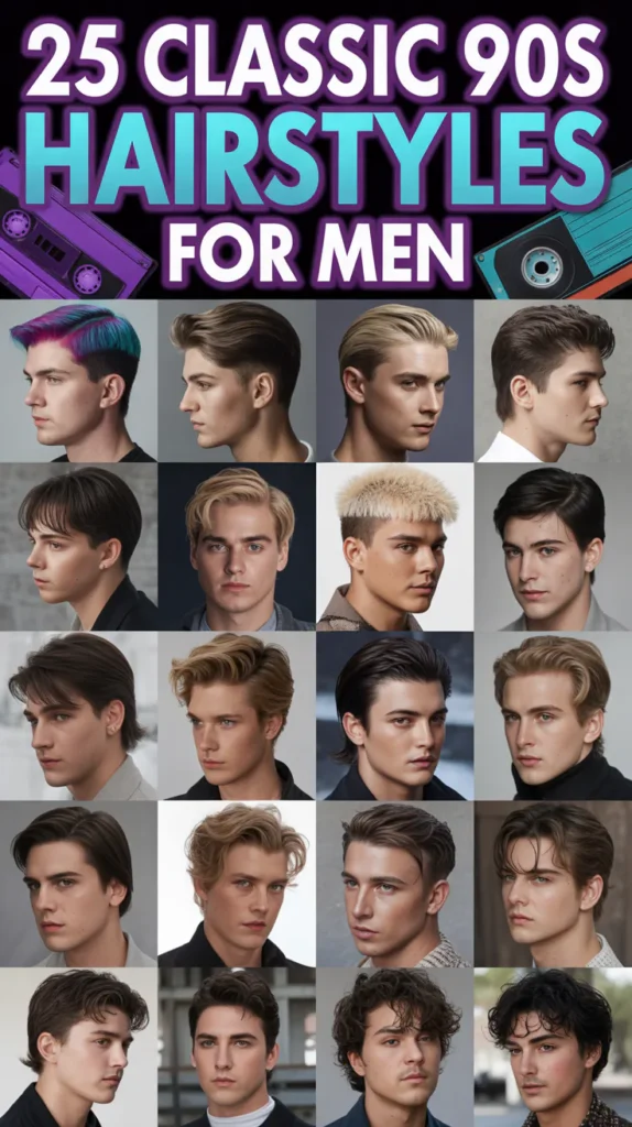 Classic 90s Hairstyles for Men