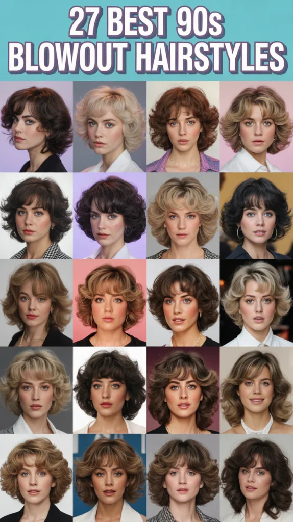 Best 90s Blowout Hairstyles