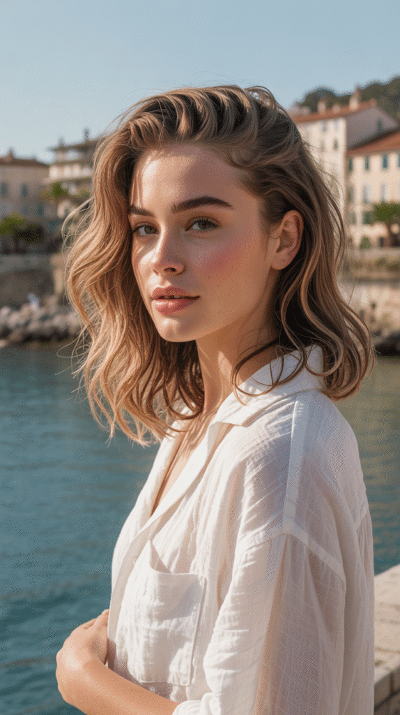 27 Aesthetic French Hairstyles That Elevate Your Look 16 Undone French Waves