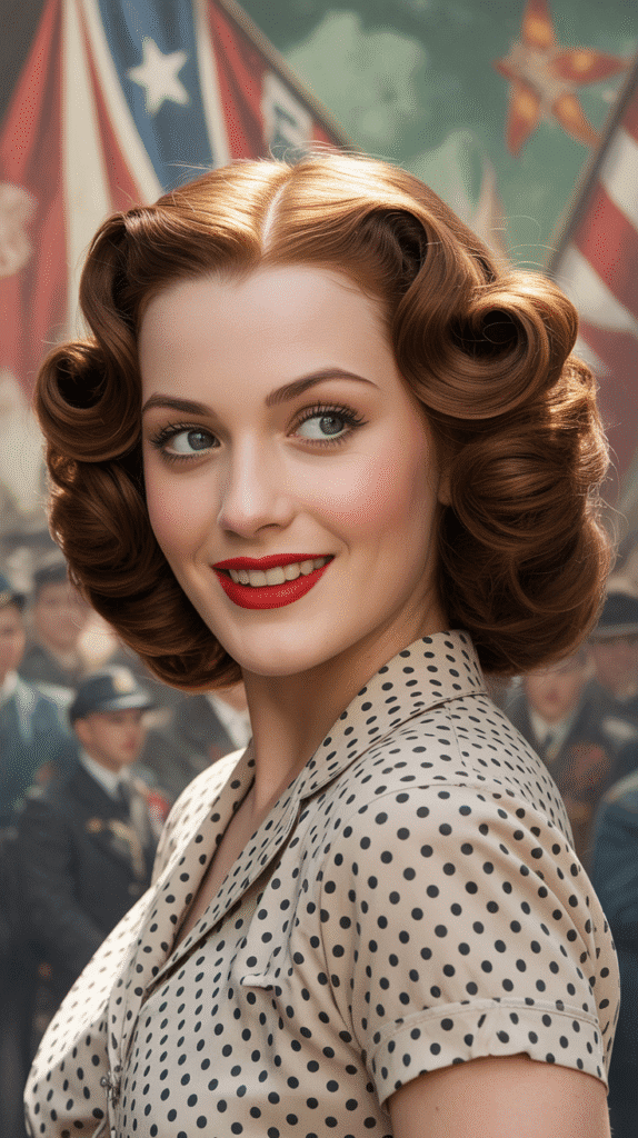 27 Easy 1930s Hairstyles for Long Hair Tutorial for Beginners 4 Victory Rolls