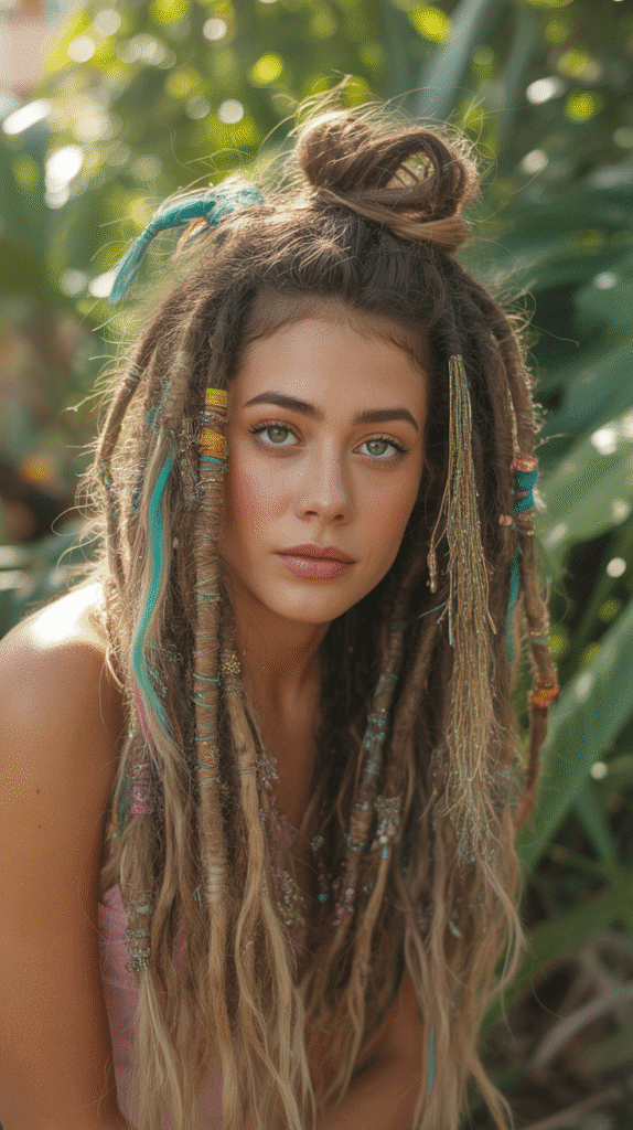 33 Latest Long Dreadlock Styles Full of Elegance and Style 30 Festival-Ready Loc Style