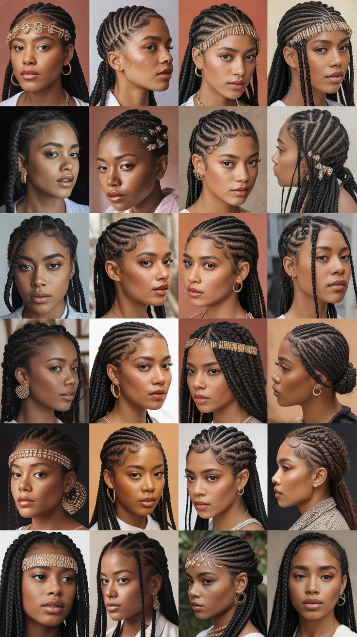 Stylish Fulani Braided Hairstyles for Black Women
