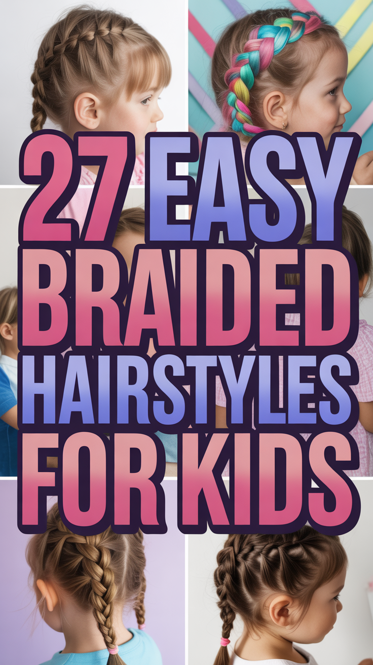 Easy Braided Hairstyles for Kids