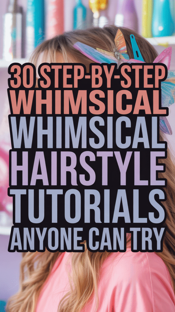 30 Step-by-Step Whimsical Hairstyle Tutorials Anyone Can Try Step-by-Step Whimsical Hairstyle Tutorials Anyone Can Try