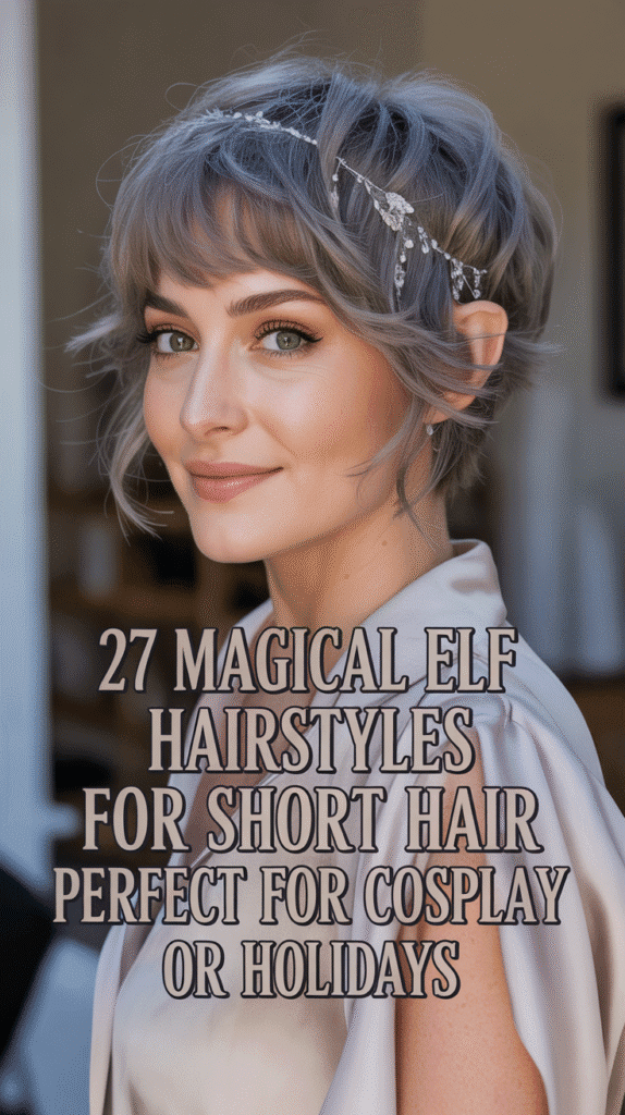 27 Magical Elf Hairstyles for Short Hair Perfect for Cosplay or Holidays Magical Elf Hairstyles for Short Hair Perfect for Cosplay or Holidays
