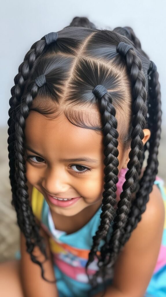 Pulled-Through Braids