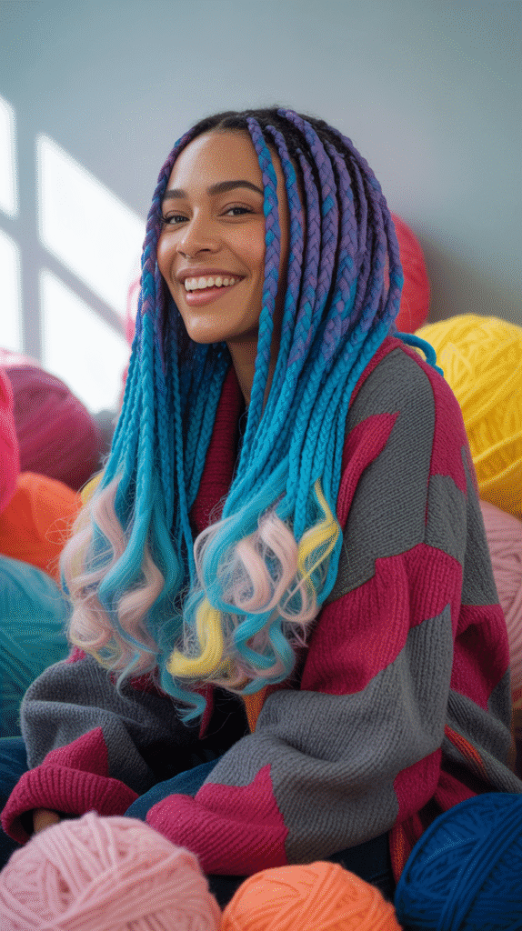 33 Trendy Winter Hairstyles for Black Women in 2025 You'll Fall in Love With 29 Yarn Braids