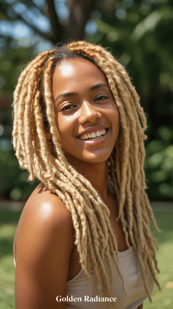 33 Trendy Short Dreadlock Styles for Black Women to Copy Now 2 Blonde Short Dreadlocks