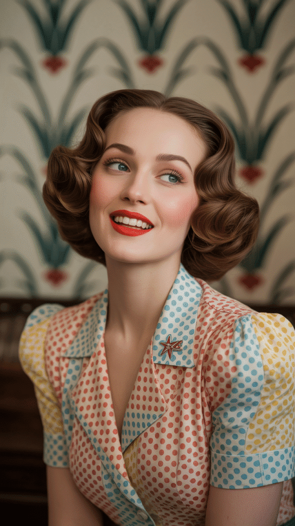27 Iconic 1930s Hairstyles for Women That Stay Forever Stylish 6 Victory Rolls