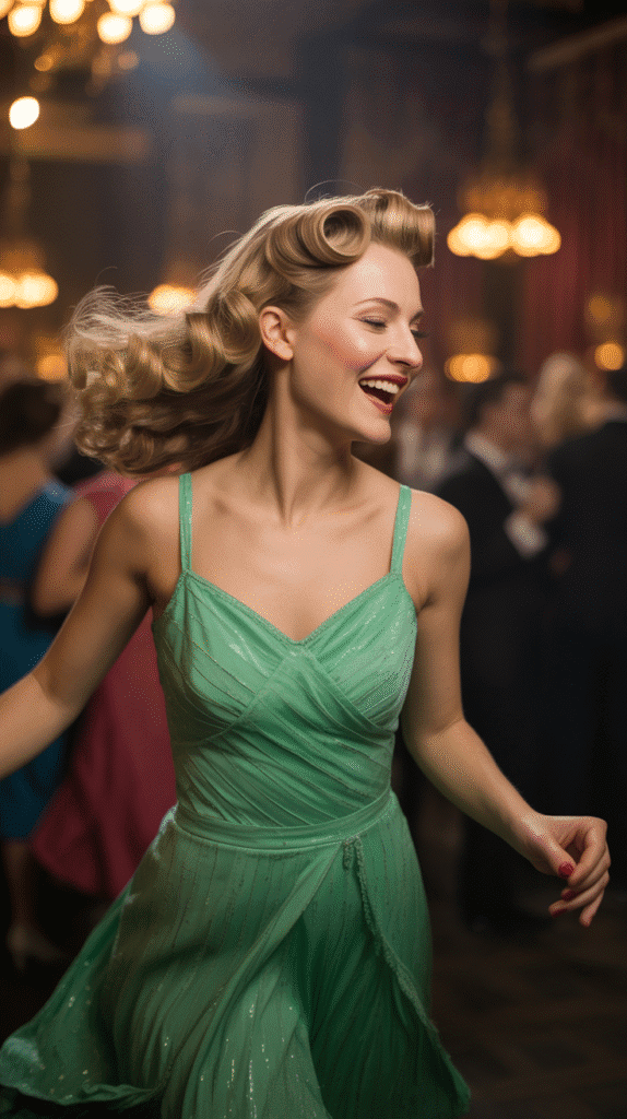 30 Effortless 1930s Hairstyle Ideas for Inspiration 23 Half-Up Victory Style