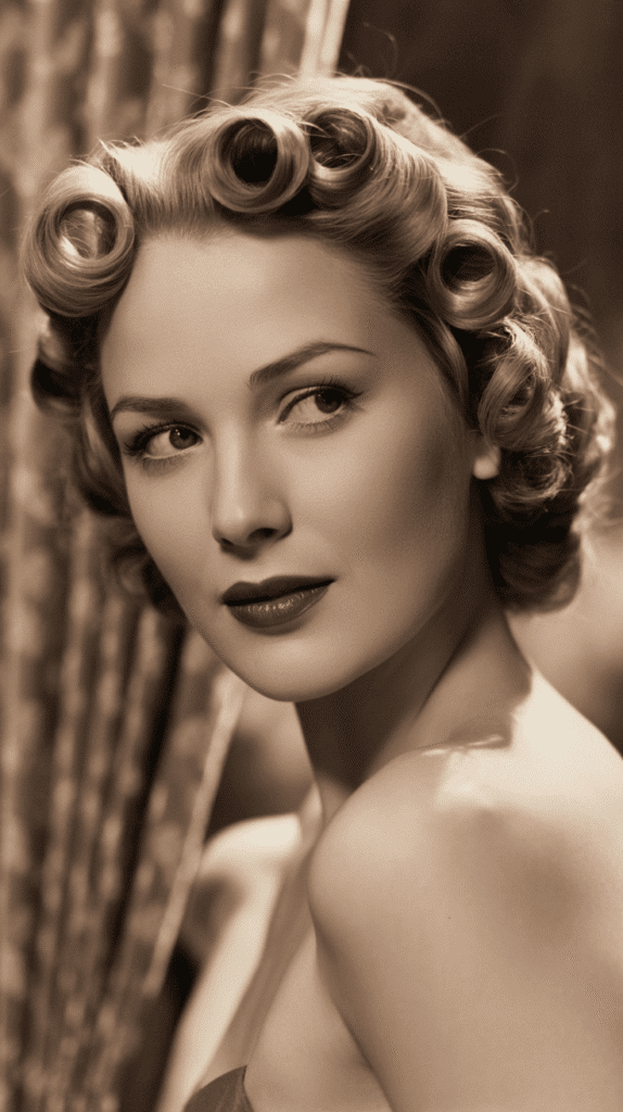 33 Elegant Christmas Party Updo Hairstyles for a Glam Look 26 Vintage-Inspired Pin Curls Updo