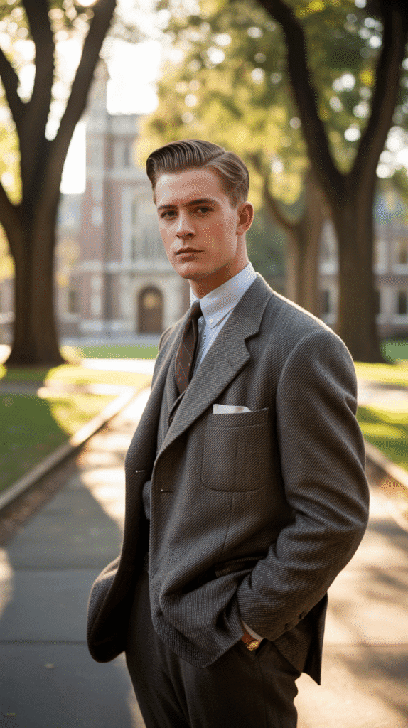 33 Stylish 1930s Hairstyles for Men That Define Retro Charm 8 The Vintage Ivy League