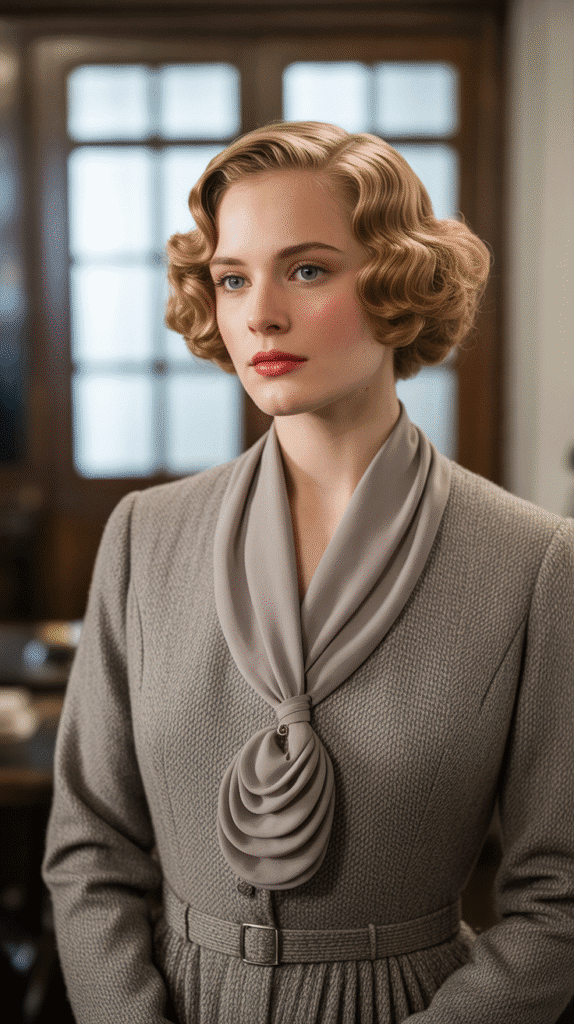 30 Elegant 1930s Hairstyles for Long Hair You'll Fall in Love With 19 Snood-Covered Waves