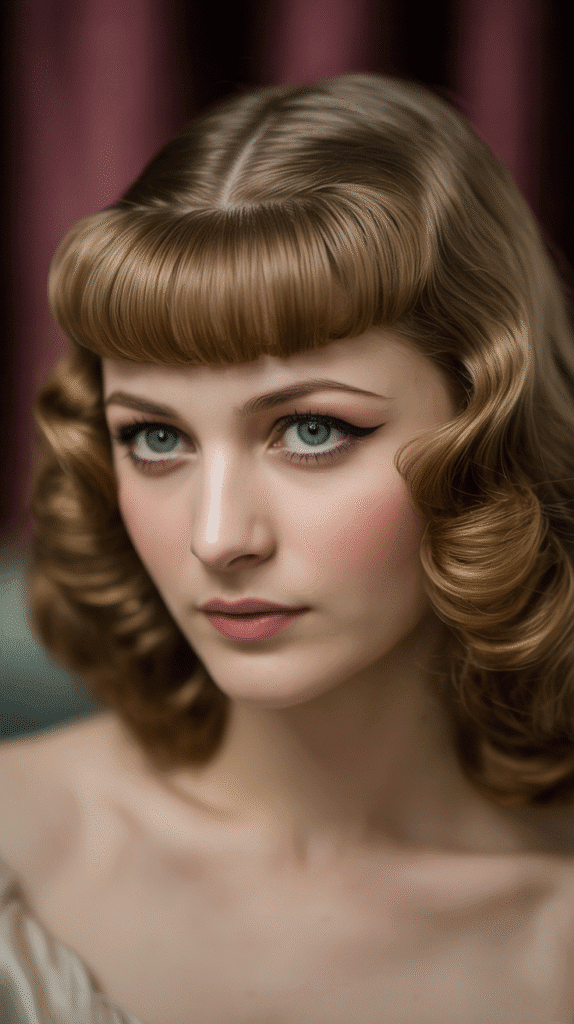 30 Step-by-Step 1930s Hairstyles Tutorial for a Retro Makeover 8 Rolled Bangs