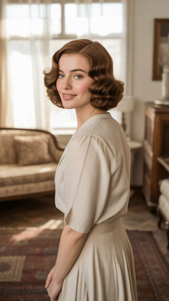 27 Classic 1930s Hairstyles That Bring Vintage Glamour Back 25 The Soft Brush-Out Wave