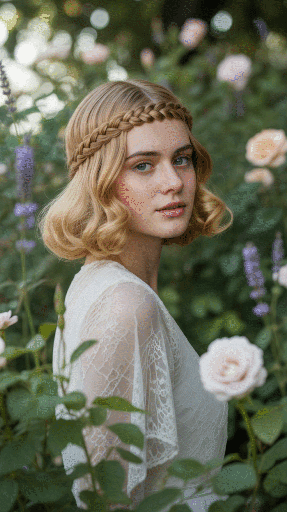 27 Classic 1930s Hairstyles That Bring Vintage Glamour Back 23 The Halo Braid