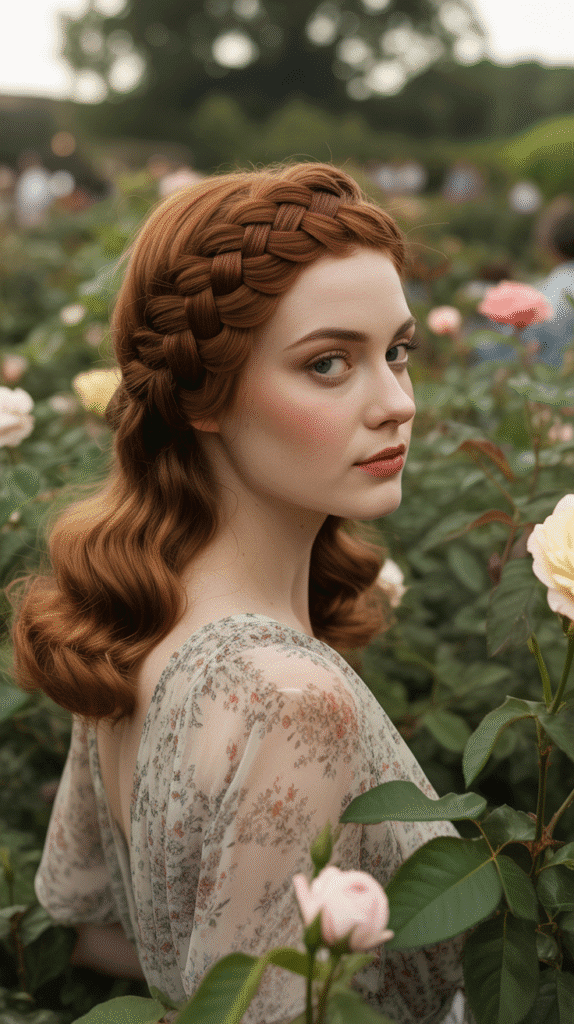 27 Classic 1930s Hairstyles That Bring Vintage Glamour Back 12 The Braided Crown