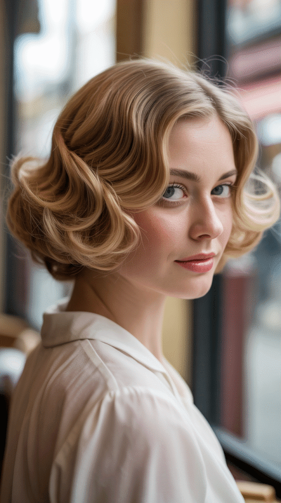 27 Chic 1930s Short Hairstyles Perfect for Timeless Look 19 The Feathered Ends Bob