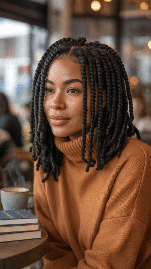 28 Protective Winter Hairstyles for Black Women with 4C Hair 23 Mini Twists
