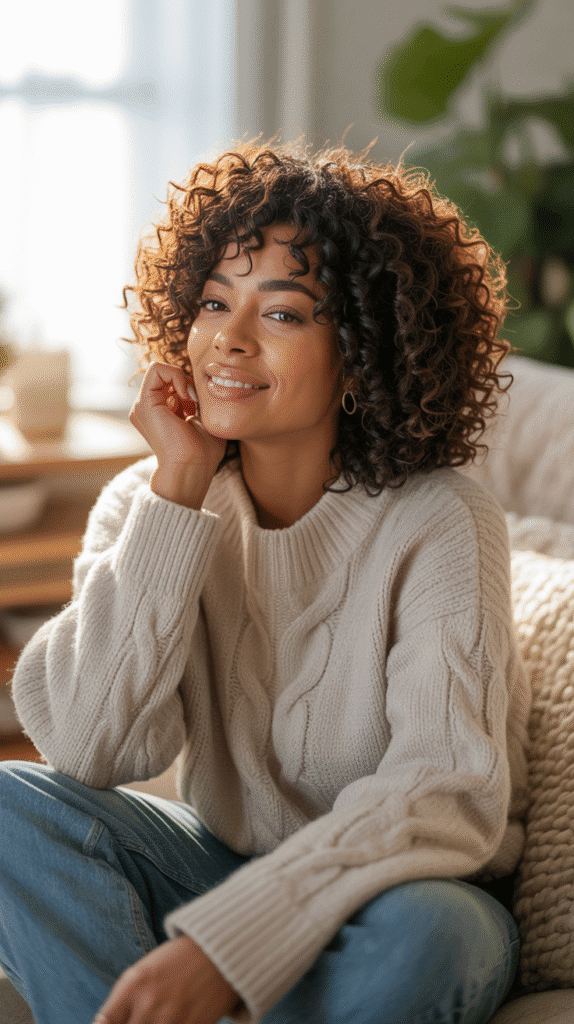 33 Elegant Winter Hairstyles for African American Women of All Ages 29 Wash and Go