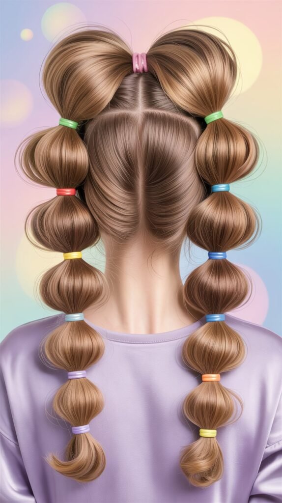 Bubble Ponytail Magic