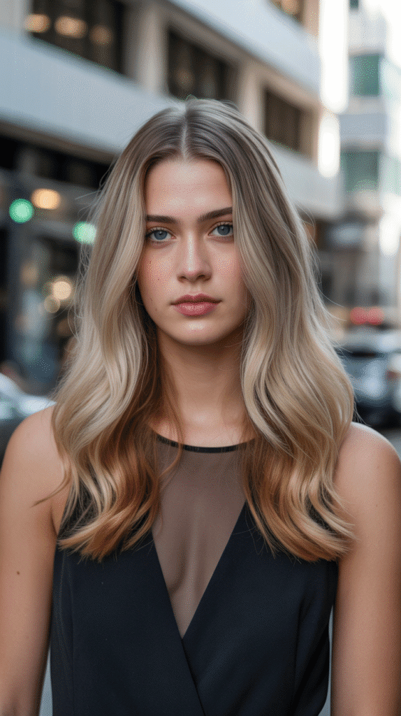 25 Stunning Blonde Hair with Caramel Lowlights for Fall 8 Ash Blonde with Warm Caramel Balance