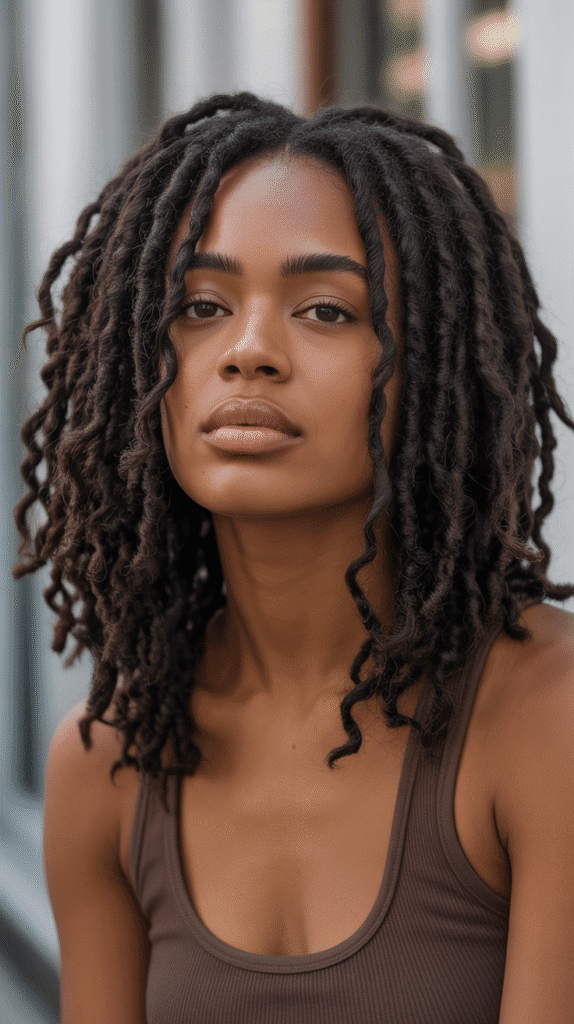 25 Simple Braided Hairstyles for Black Women 18 Butterfly Locs