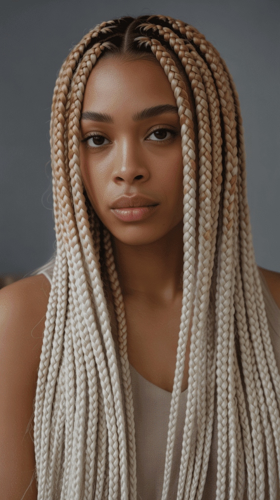 27 Stunning Blonde Braided Hairstyles for Black Women That Turn Heads 27 Blonde Braids with Highlights