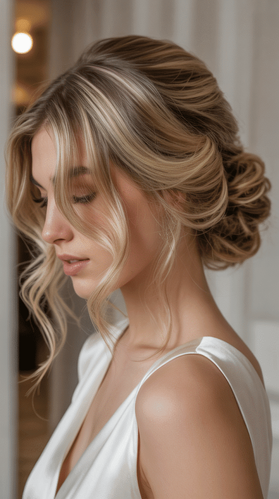 25 Stunning Blonde Hair with Caramel Lowlights for Fall 5 Champagne Blonde with Caramel Swirls