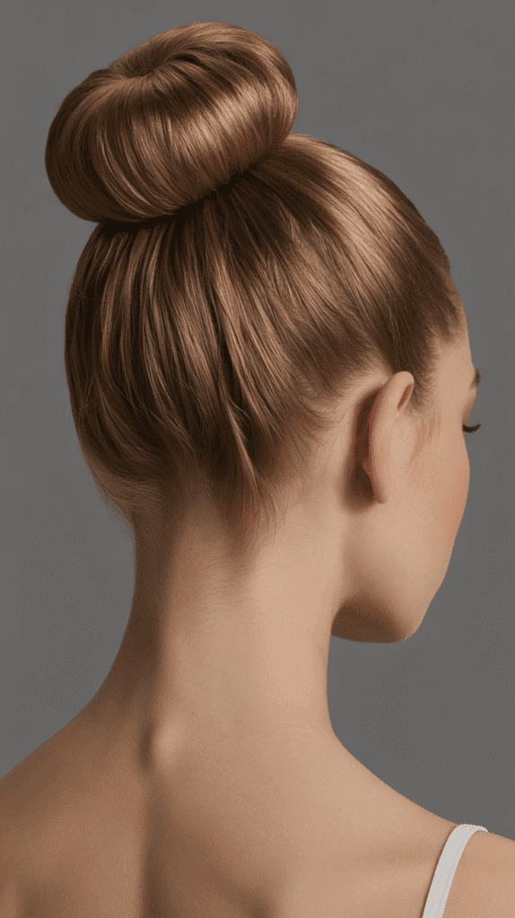 28 Enchanting Whimsical Hairstyles for Long Hair Perfect for Any Occasion 16 High Ballerina Bun