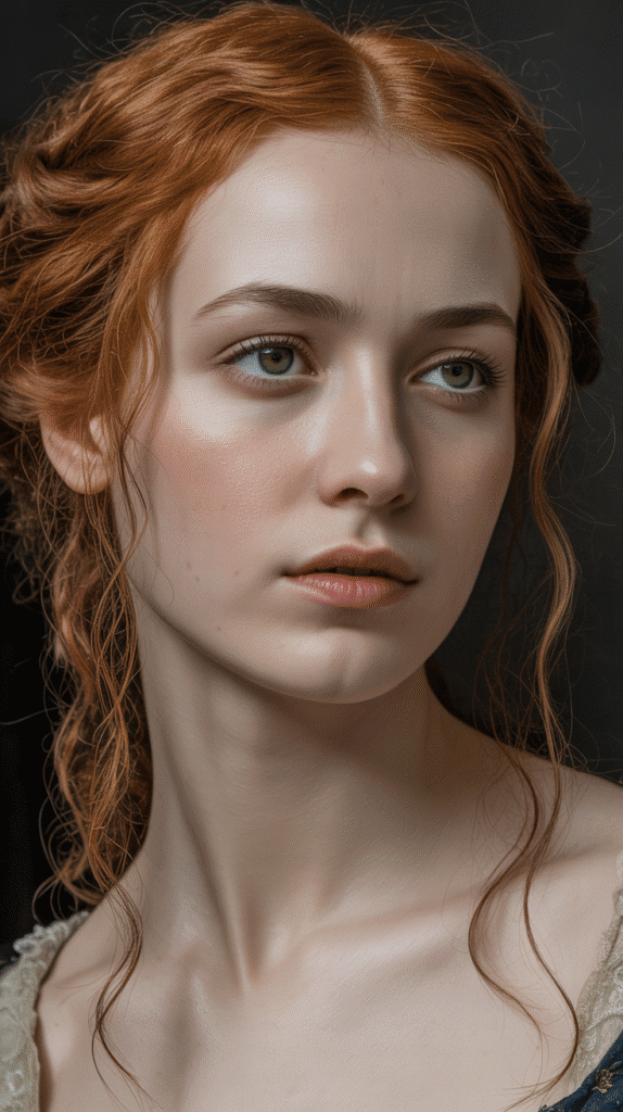 28 Best Hair Colors for Pale Skin and Green Eyes to Brighten Your Style 23  Titian Red – Historical Elegance