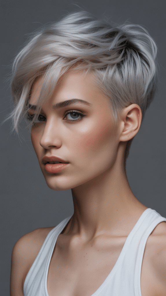 30 Trendy 90s Short Hairstyles to Try 23 The Disconnected Pixie