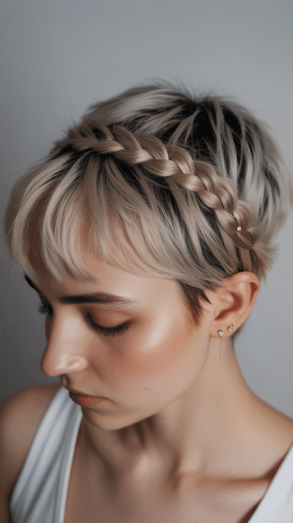30 Step-by-Step Whimsical Hairstyle Tutorials Anyone Can Try 17  The Pixie Princess Crown Braid