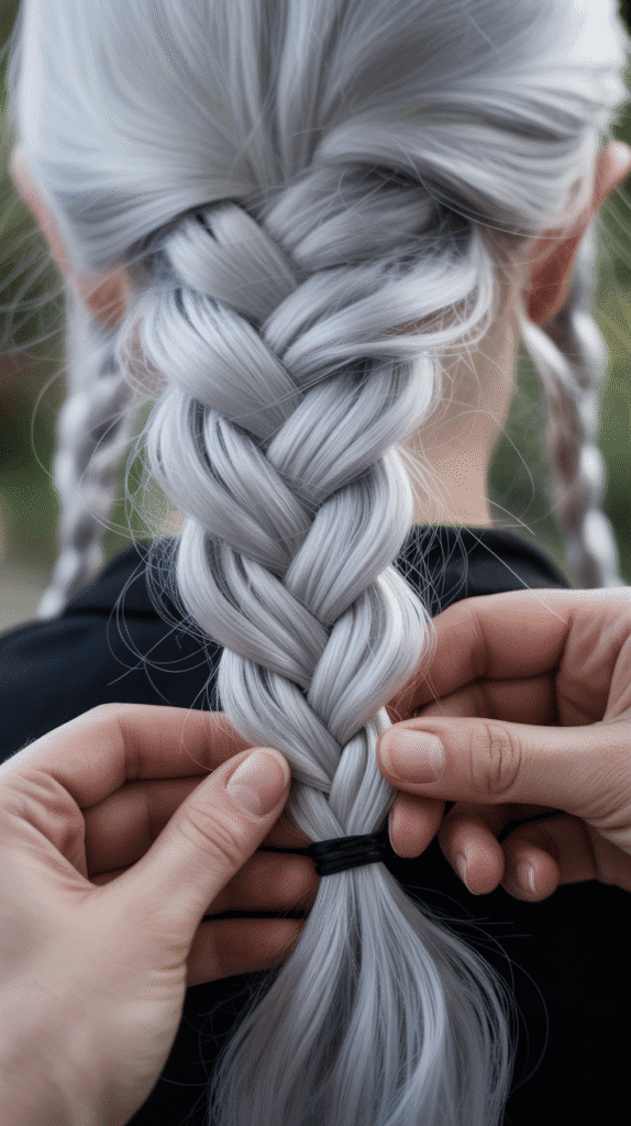 28 Easy Elf Hairstyles You Can Create in Minutes 21 Fishtail Braid Variation
