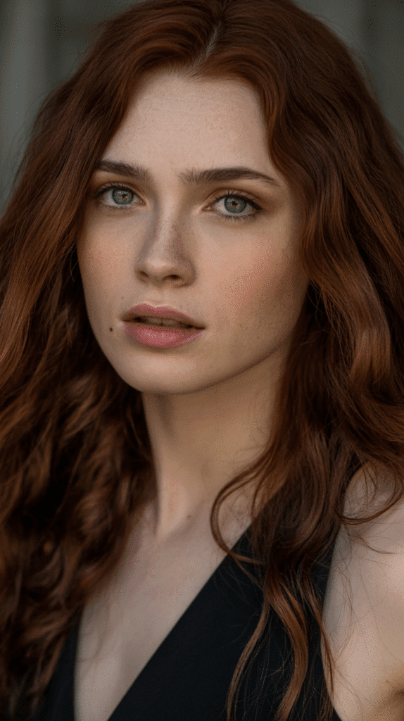 30 Gorgeous Hair Colors for Brown Hair and Green Eyes You'll Love 23 Deep Auburn