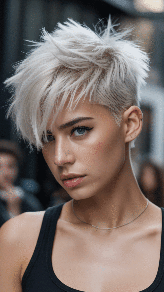 The Punk Pixie with Long Layers
