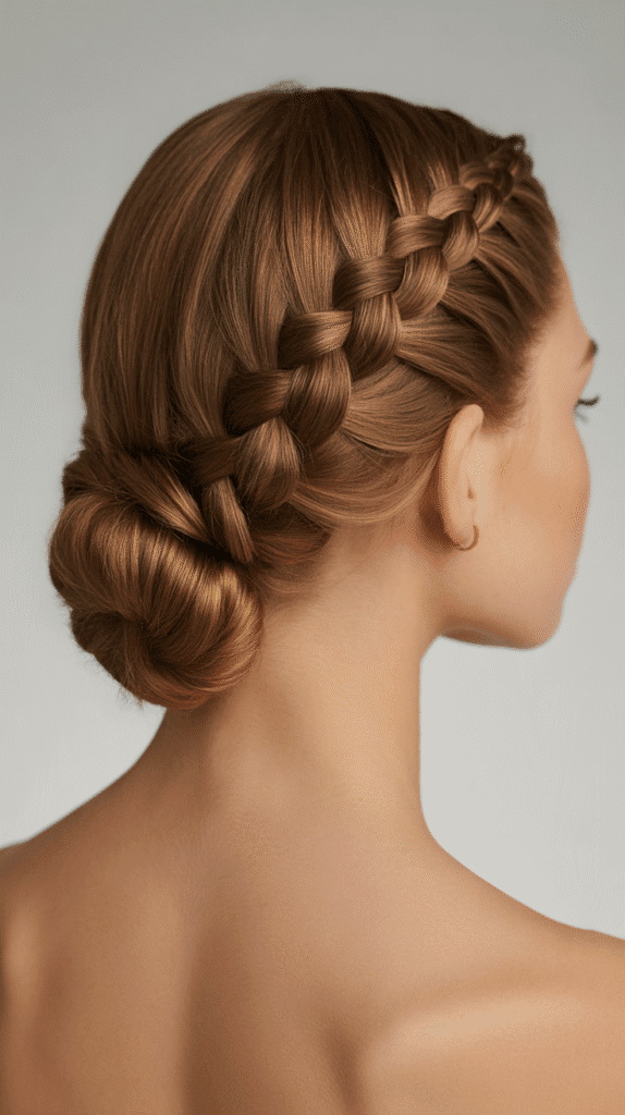 28 Enchanting Whimsical Hairstyles for Long Hair Perfect for Any Occasion 10  Dutch Braid into Low Bun