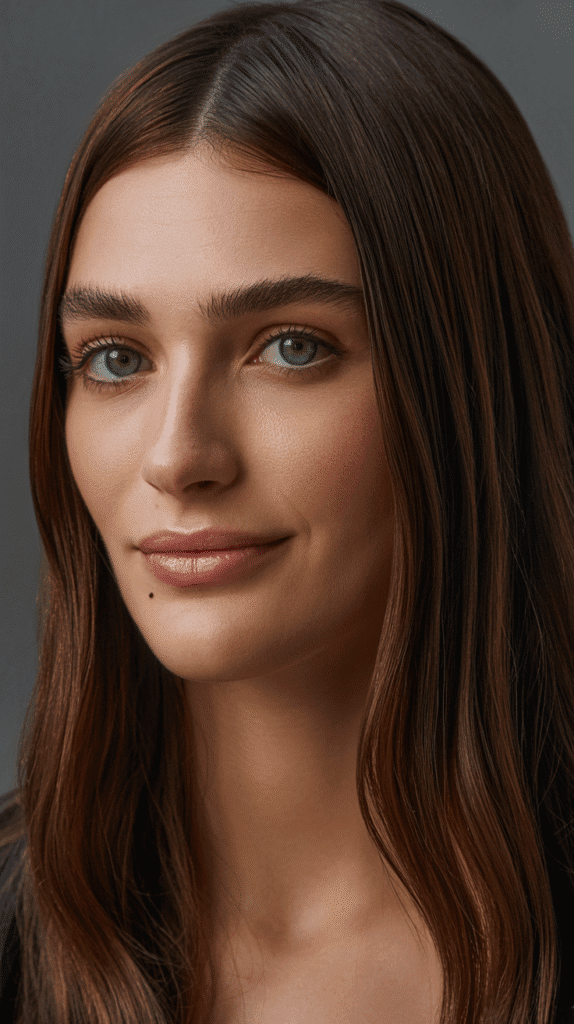30 Gorgeous Hair Colors for Brown Hair and Green Eyes You'll Love 7 Chocolate Brown