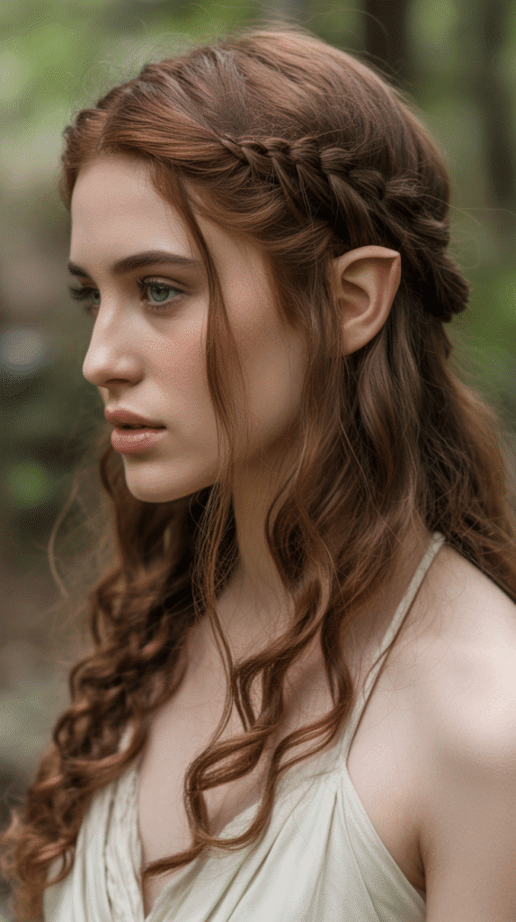 25 Step-by-Step Elf Hairstyle Tutorials Anyone Can Try 3 Cascading Waterfall Braid