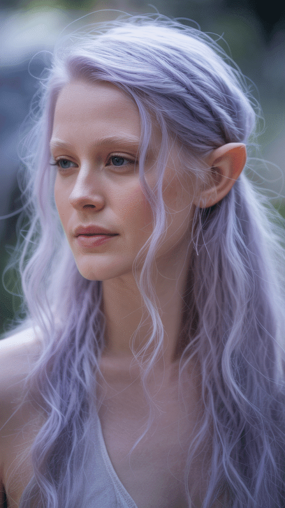 30 Enchanting Elf Hairstyle Drawings to Spark Your Fantasy Inspiration 19  Gossamer Fairy-Like Wispy Styles