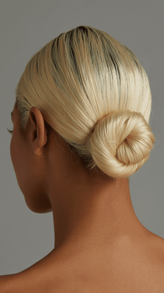 27 Classic Blonde Updo Hairstyles for Black Women for Every Occasion 17 Blonde French Twist