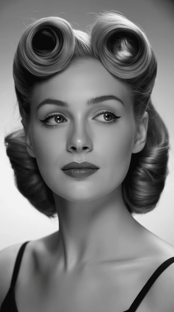 30 Step-by-Step Whimsical Hairstyle Tutorials Anyone Can Try 6 The Vintage Victory Rolls