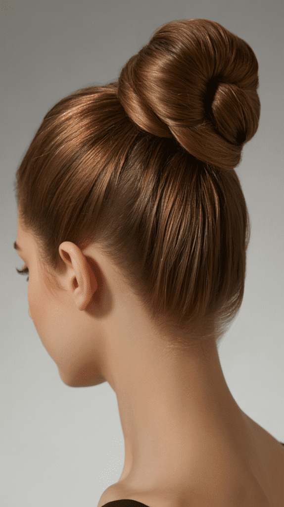 30 Step-by-Step Whimsical Hairstyle Tutorials Anyone Can Try 29 The Twisted Ballerina Bun