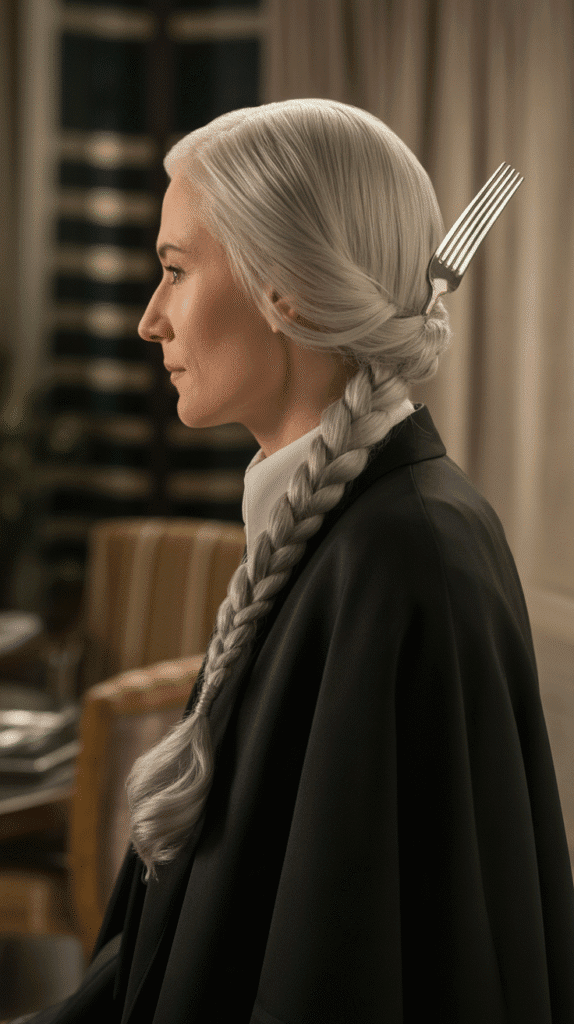 25 Step-by-Step Elf Hairstyle Tutorials Anyone Can Try 23 Low Twisted Chignon