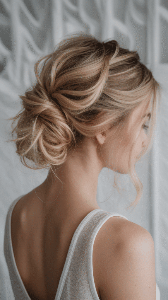 30 Dreamy Whimsical Hairstyles for Medium-Length Hair You'll Fall in Love With 20 Messy French Twist